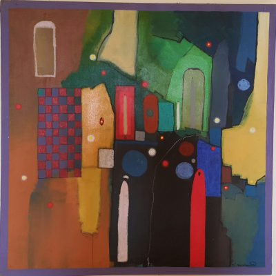 4-W&I in Indonesia_Ahmed Abushariaa Painting by AHMED ABUSHARIAA, Sudan